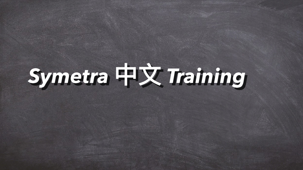 Symetra 中文 Training